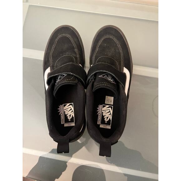 Vans Kyle Walker Pro Black skate shoes men’s 10 pop cush insole no lace gum sole - Picture 5 of 10